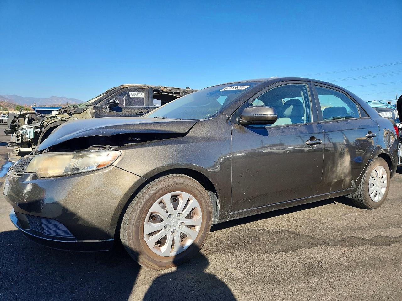 2012 KIA FORT EX | KNAFU4A23C5519845 | UPCARS