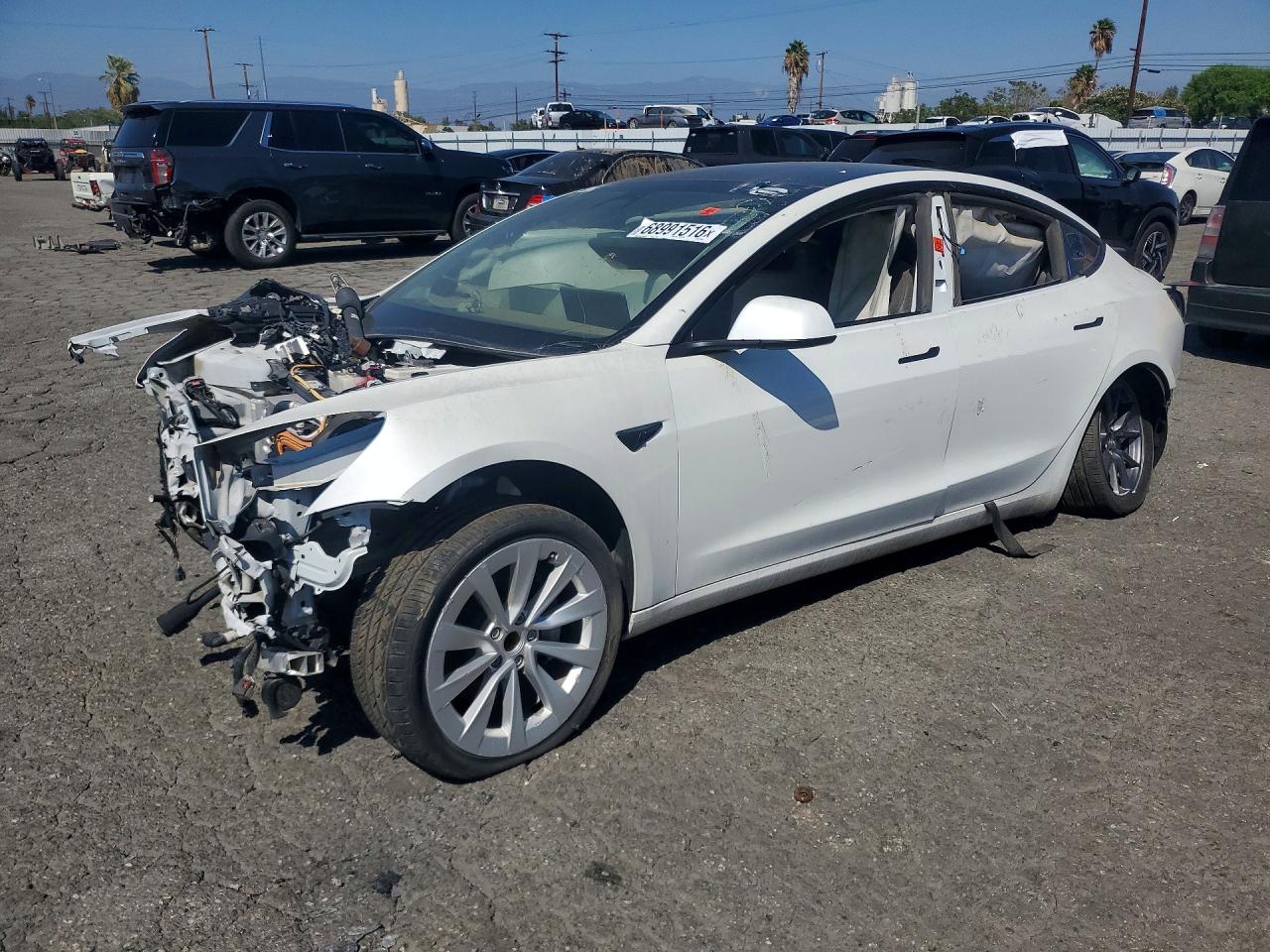 2022 TESLA MODEL 3 | 5YJ3E1EA0NF251681 | UPCARS