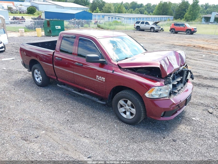 2018 RAM 1500 EXPRESS  4X4 6'4 BOX | 1C6RR7FG5JS196752 | UPCARS