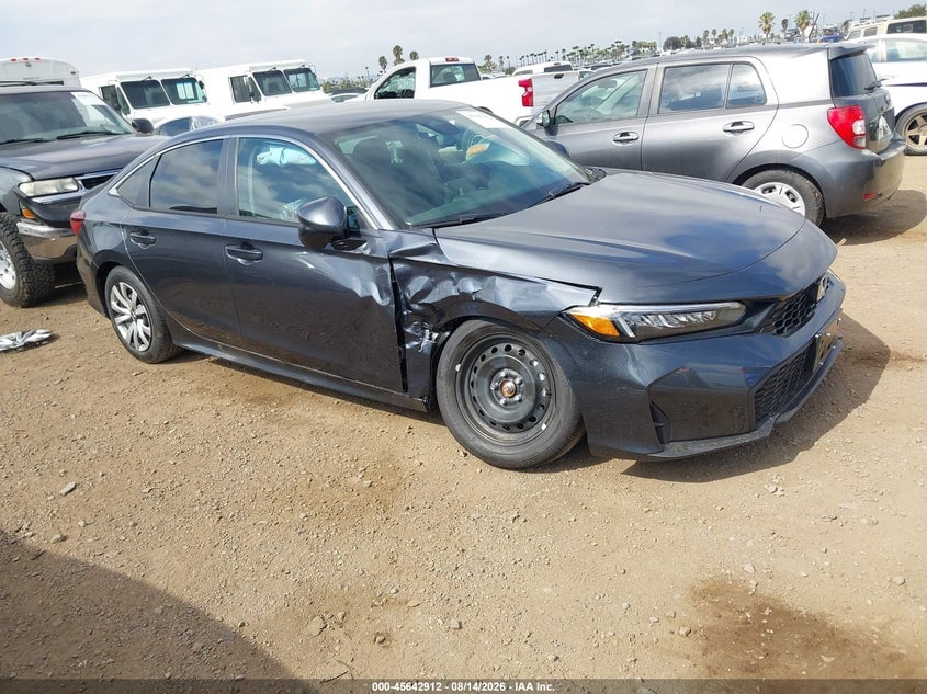 2026 HONDA CIVIC LX | 2HGFE2F29TH586294 | UPCARS