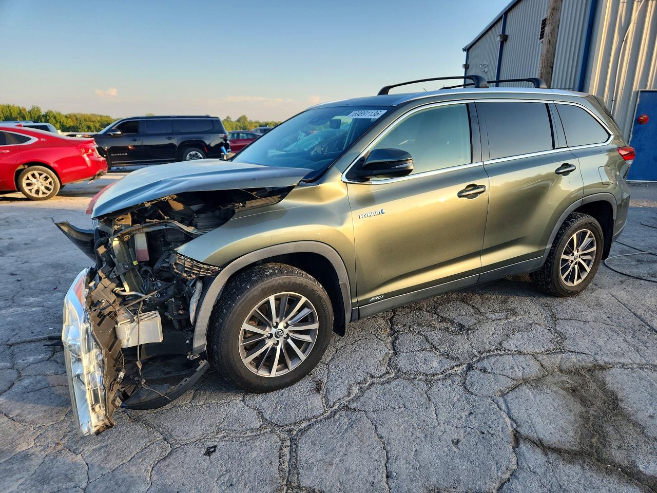 2019 TOYOTA HIGHLANDER XLE | 5TDJGRFH2KS055339 | UPCARS