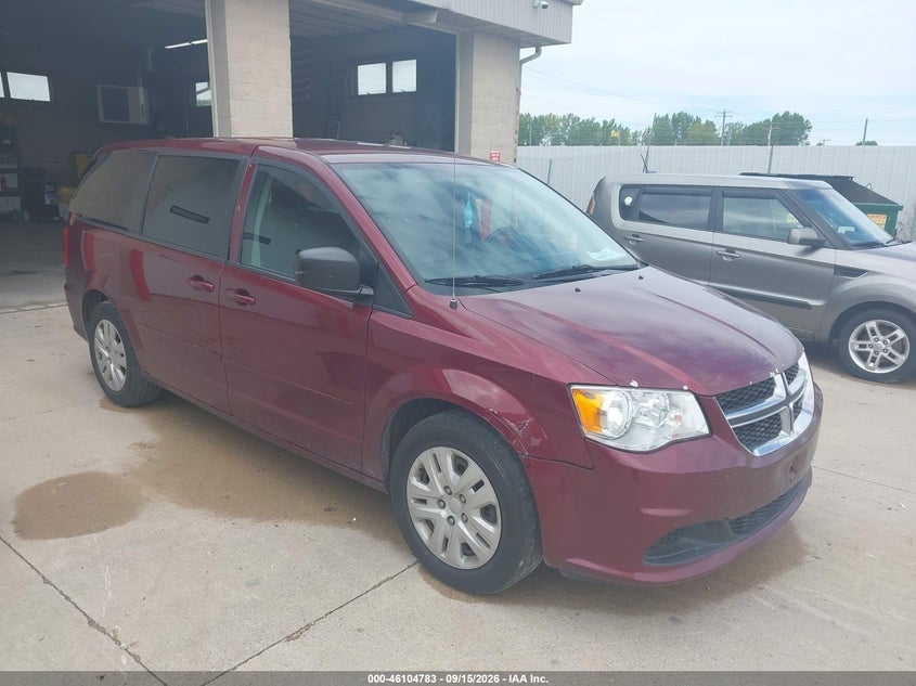 2017 DODGE GRAND CARAVAN SE | 2C4RDGBG1HR819616 | UPCARS