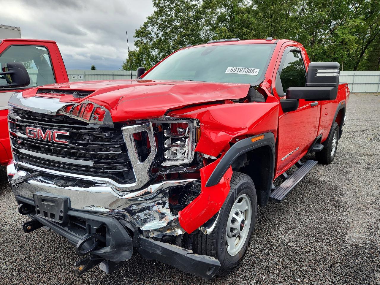 2022 GMC SIERRA K2500 HEAVY DUTY | 1GT39LE7XNF270822 | UPCARS