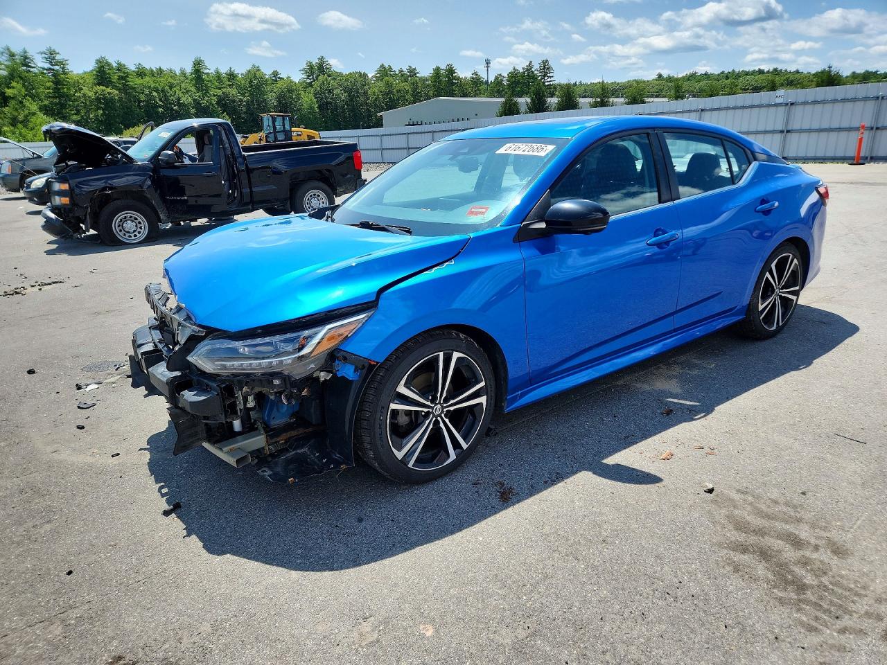 2021 NISSAN SENTRA SR | 3N1AB8DV7MY267704 | UPCARS