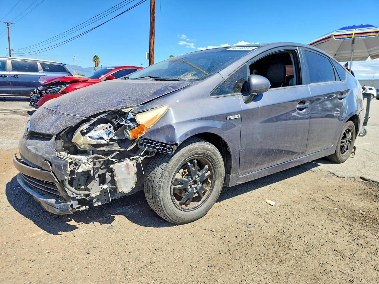 2012 TOYOTA PRIUS TWO | JTDKN3DU7C1489228 | UPCARS