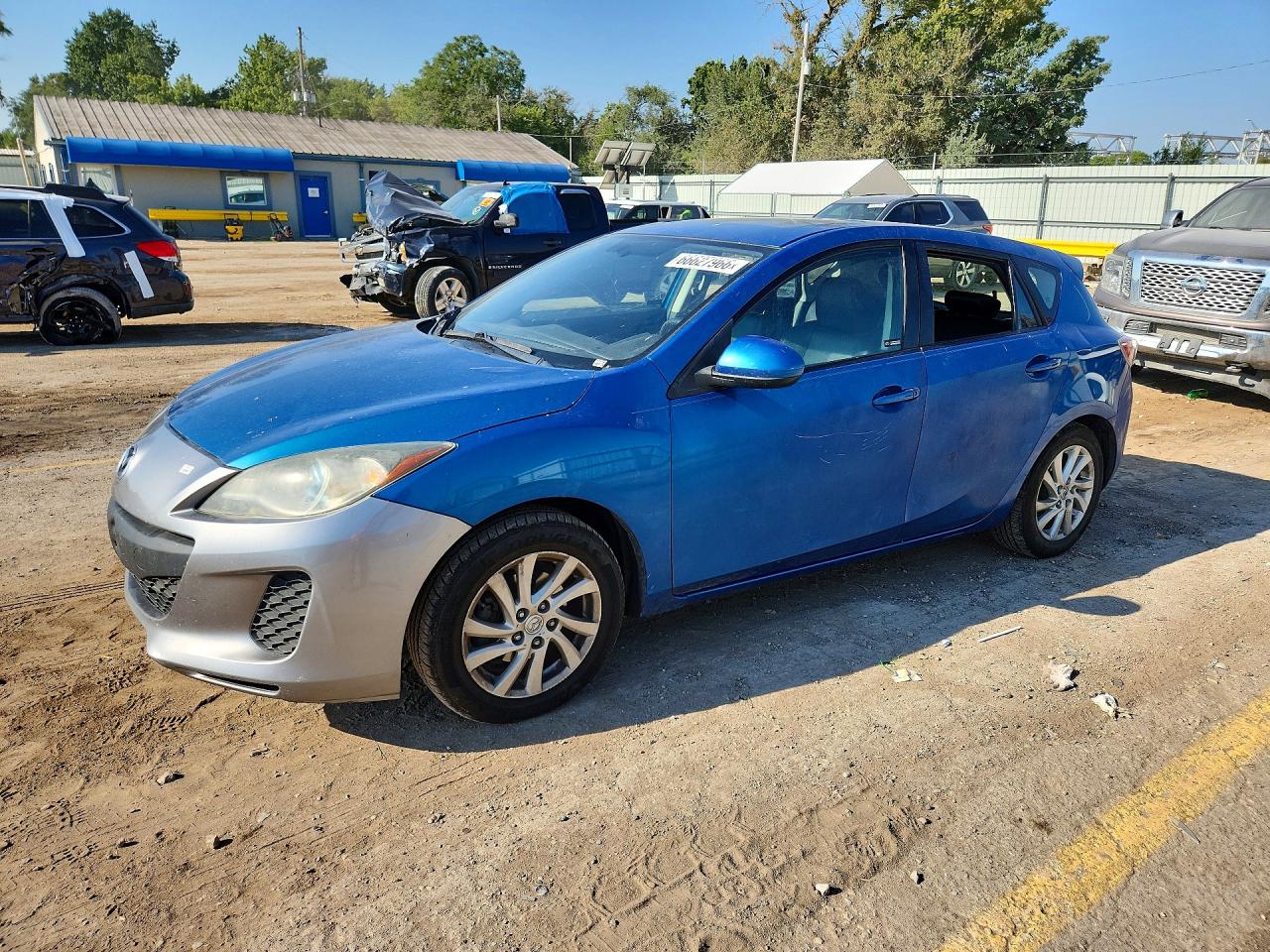 2012 MAZDA 3 I | JM1BL1M71C1517237 | UPCARS