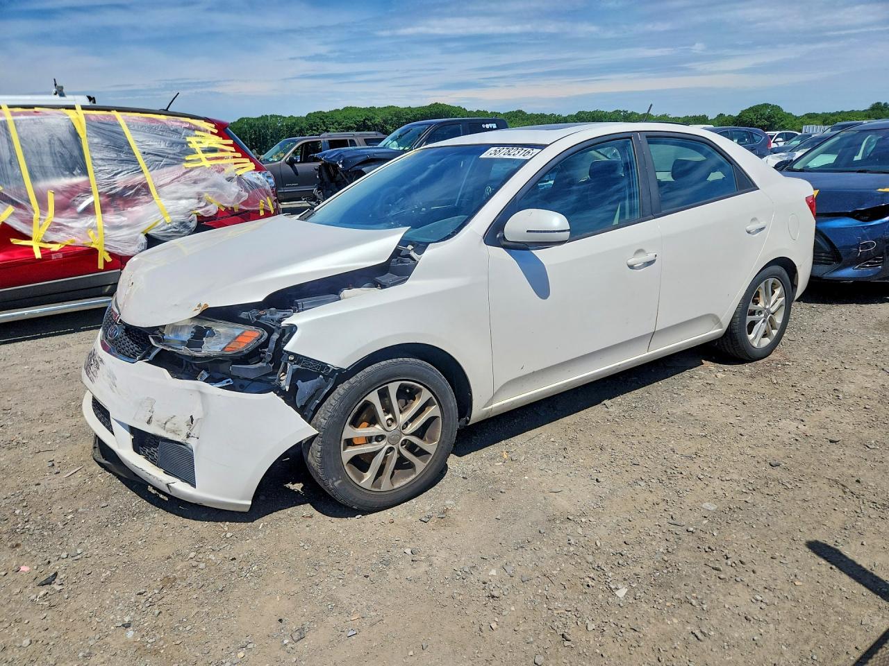 2012 KIA FORT EX | KNAFU4A27C5569194 | UPCARS