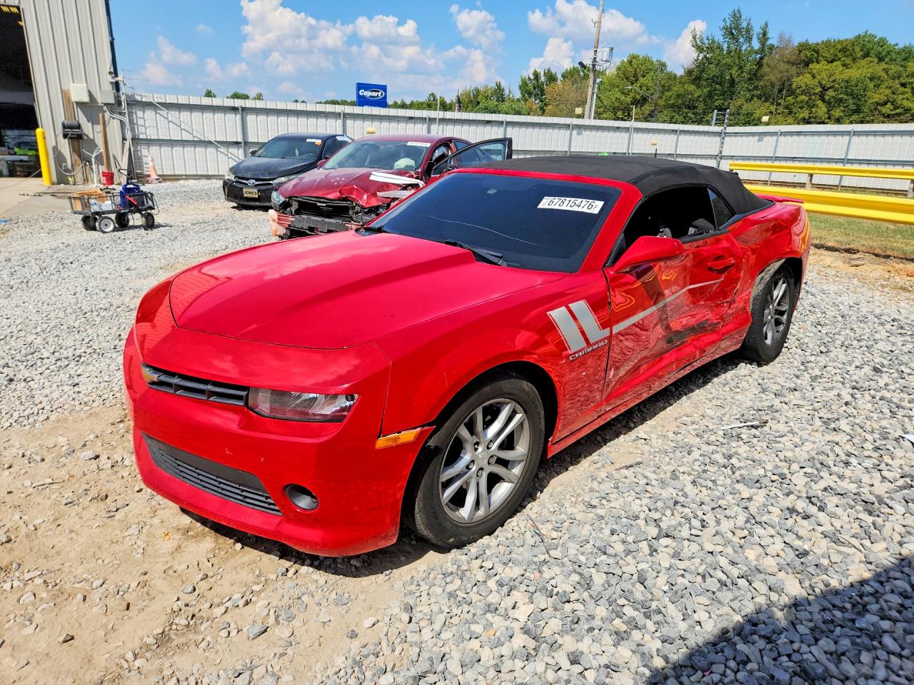 2015 CHEVROLET CAMARO LT | 2G1FD3D3XF9159961 | UPCARS