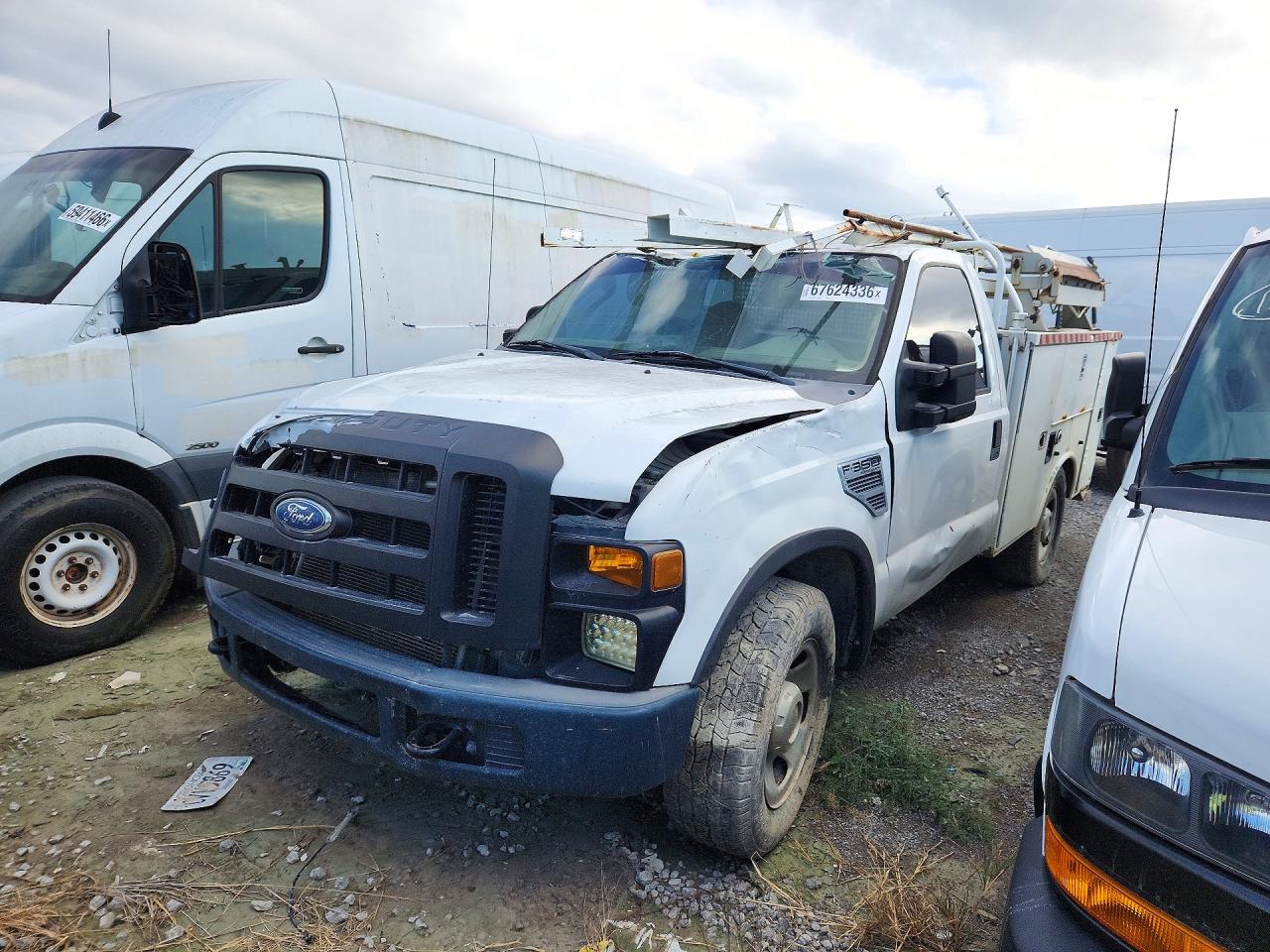 2008 FORD F350 SRW SUPER DUTY | 1FDWF30548EC54472 | UPCARS