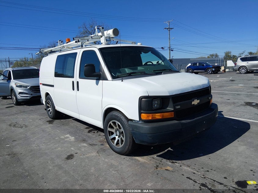 2013 CHEVROLET EXPRESS 1500 WORK VAN | 1GCSHAF4XD1154491 | UPCARS