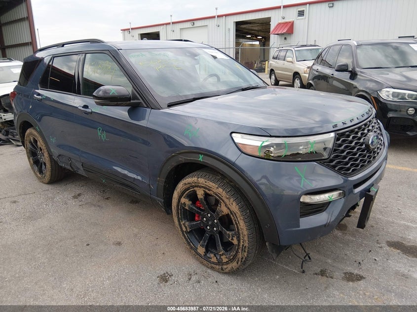2021 FORD EXPLORER ST | 1FM5K8GC1MGA84367 | UPCARS