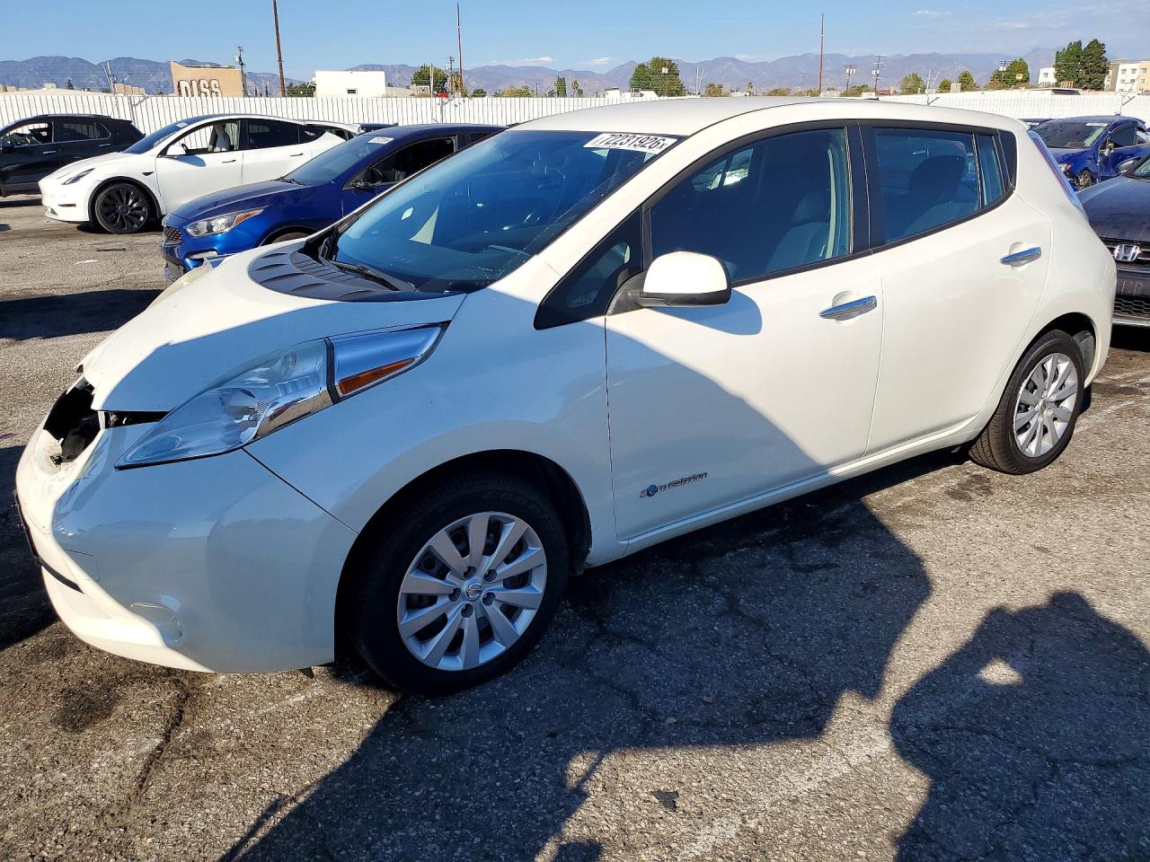 2015 NISSAN LEAF S | 1N4AZ0CP2FC316676 | UPCARS