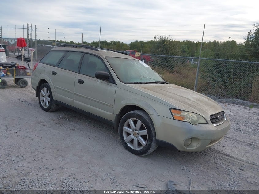 2007 SUBARU OUTBACK 2.5I | 4S4BP61C177304595 | UPCARS