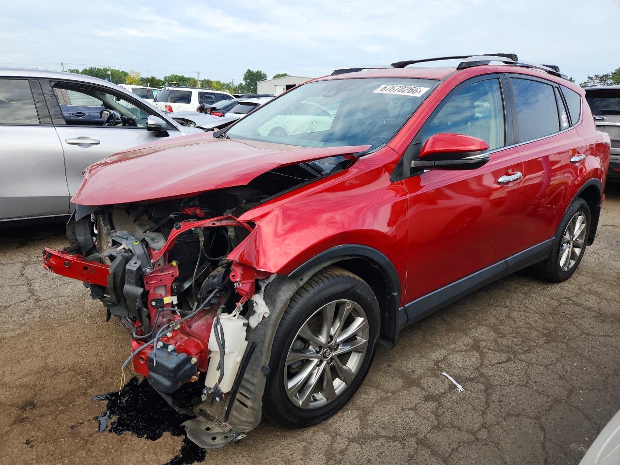 2016 TOYOTA RAV4 LIMITED | JTMDFREV1GJ072256 | UPCARS