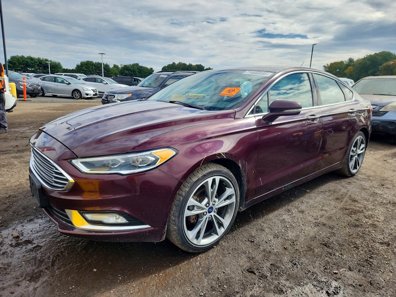 2017 FORD FUSION TITANIUM | 3FA6P0D99HR127989 | UPCARS
