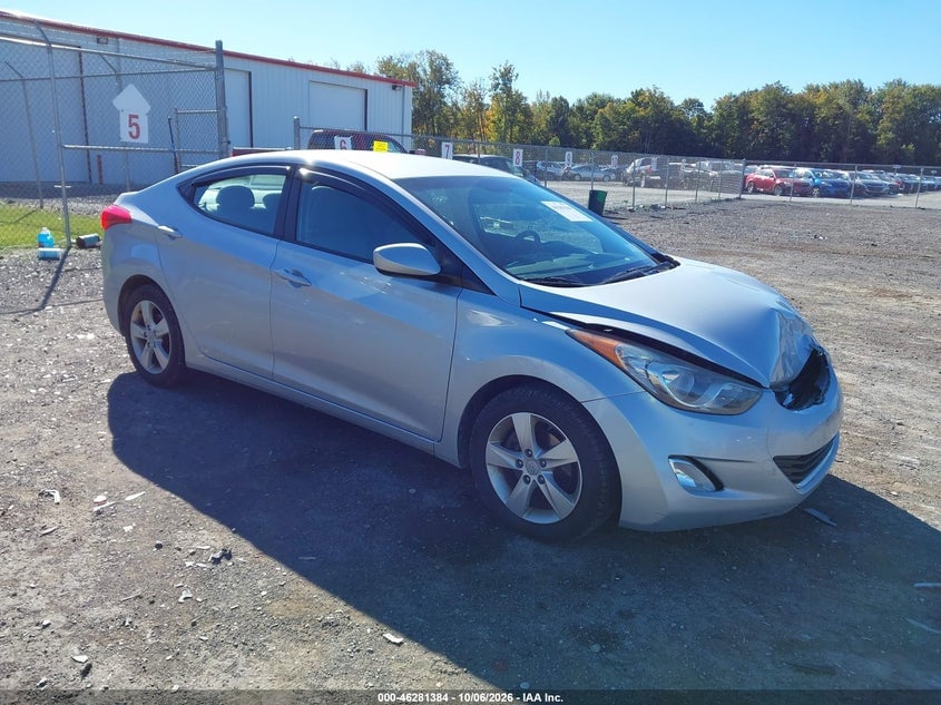 2012 HYUNDAI ELANTRA GLS | 5NPDH4AE1CH065605 | UPCARS