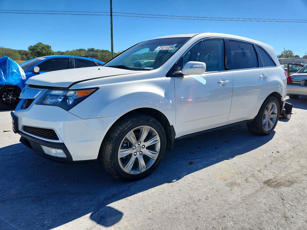 2013 ACURA MDX ADVANCE | 2HNYD2H61DH523986 | UPCARS