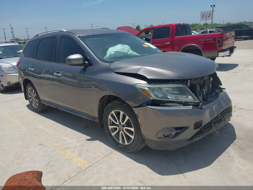 2016 NISSAN PATHFINDER S | 5N1AR2MNXGC604655 | UPCARS