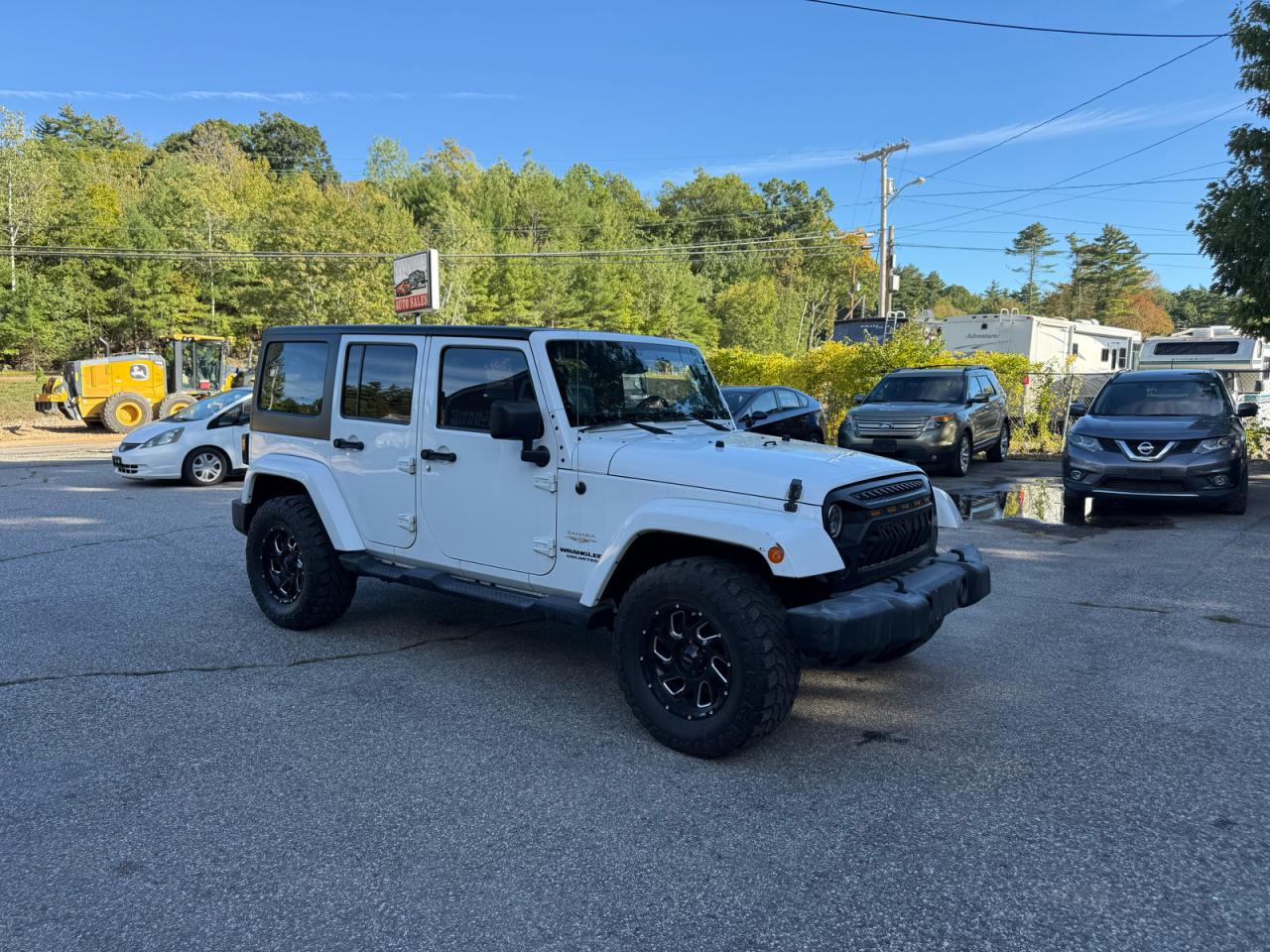 2014 JEEP WRANGLER SAHARA | 1C4BJWEG5EL105525 | UPCARS