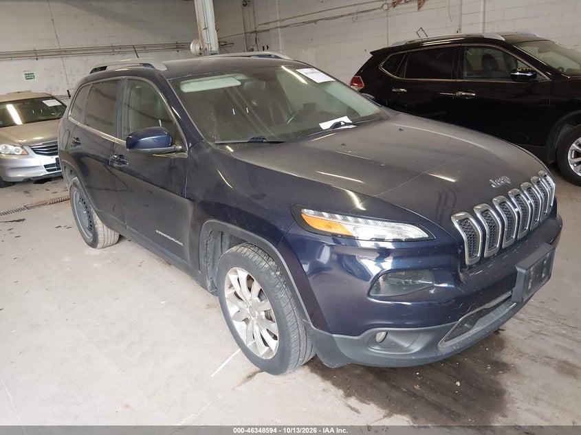 2014 JEEP CHEROKEE LIMITED | 1C4PJLDB1EW313135 | UPCARS