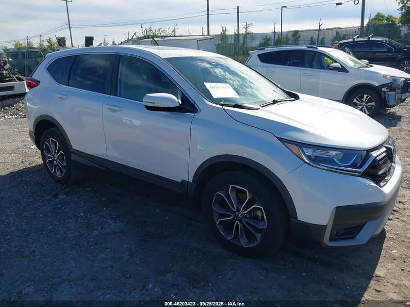 2021 HONDA CR-V AWD EX-L | 2HKRW2H8XMH647221 | UPCARS