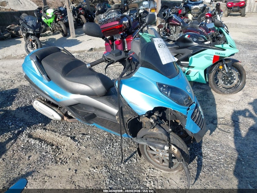 2008 PIAGGIO MP3 250 | ZAPM479M285003208 | UPCARS