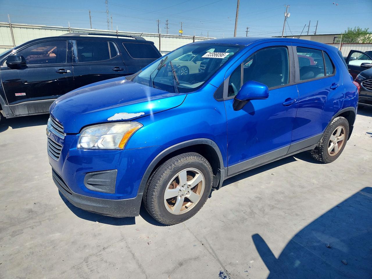 2016 CHEVROLET TRAX LS | KL7CJNSB2GB757676 | UPCARS