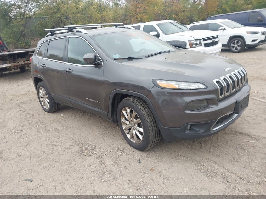 2014 JEEP CHEROKEE LIMITED | 1C4PJMDSXEW275975 | UPCARS