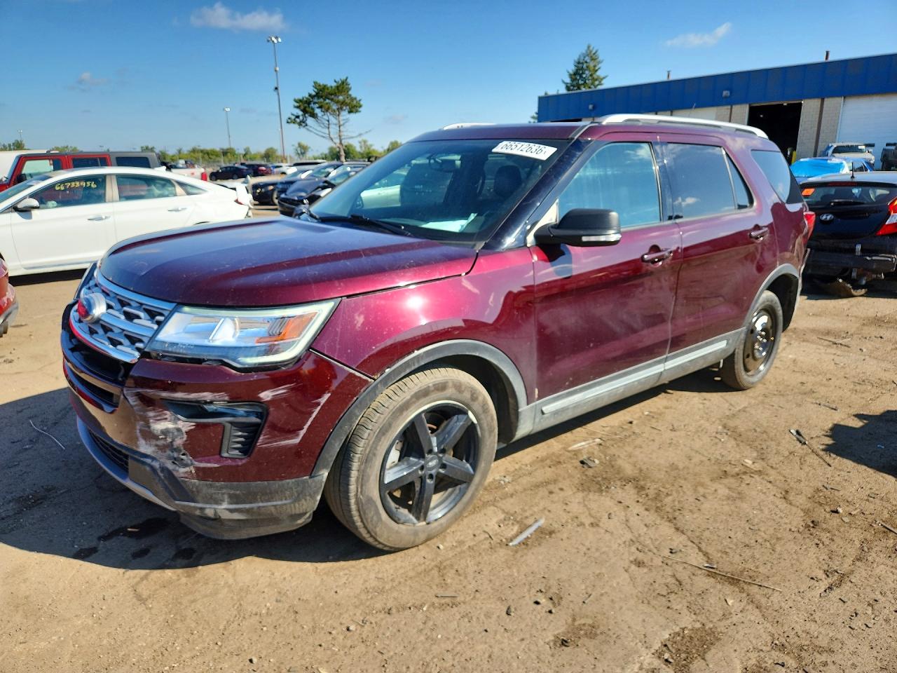 2019 FORD EXPLORER XLT | 1FM5K7D87KGA86874 | UPCARS