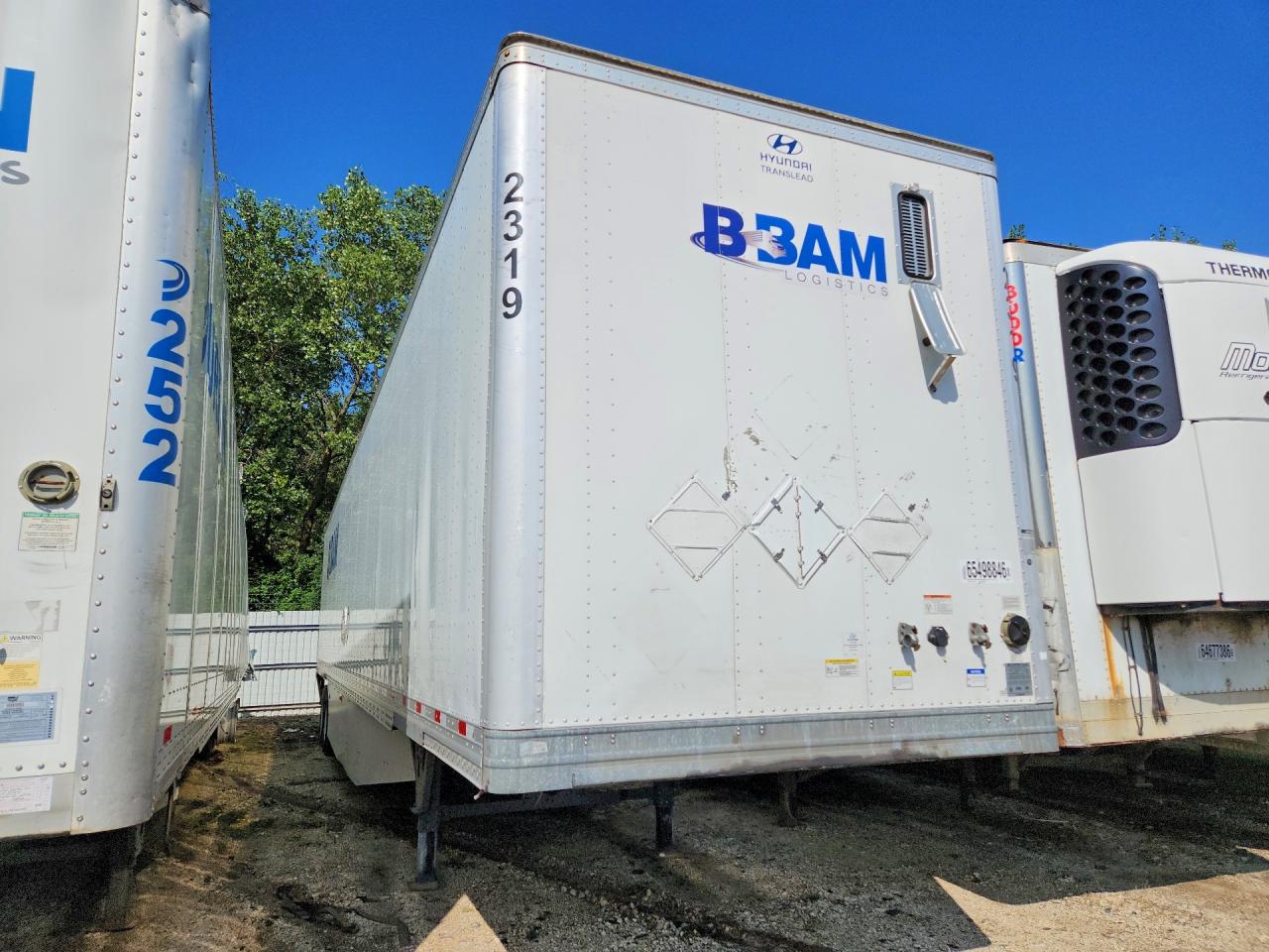 2024 HYUNDAI TRANSLEAD INC TRAILERS HYUNDAI TRANSLEAD VI2530152-AJS DRY VAN TRAILER | 3H3V532K6RJ451813 | UPCARS