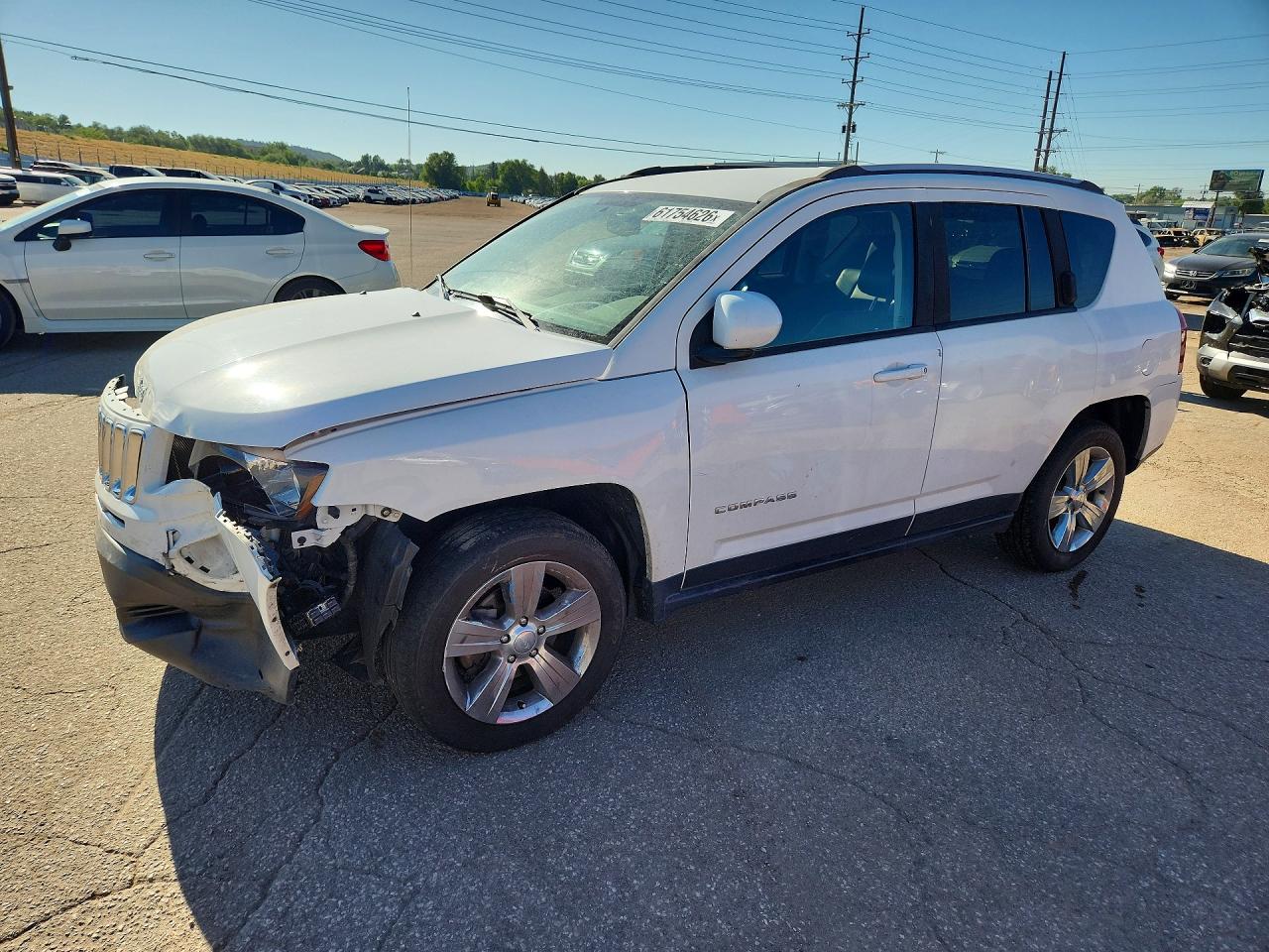 2016 JEEP COMPASS LATITUDE | 1C4NJDEB0GD542237 | UPCARS