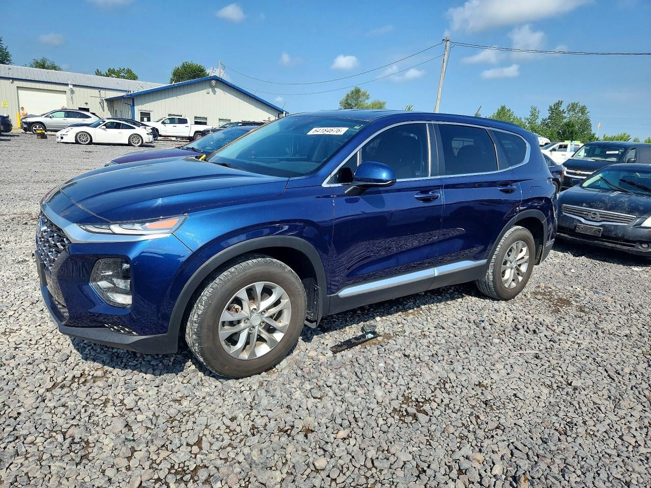 2019 HYUNDAI SANTA FE SE | 5NMS2CAD5KH125259 | UPCARS