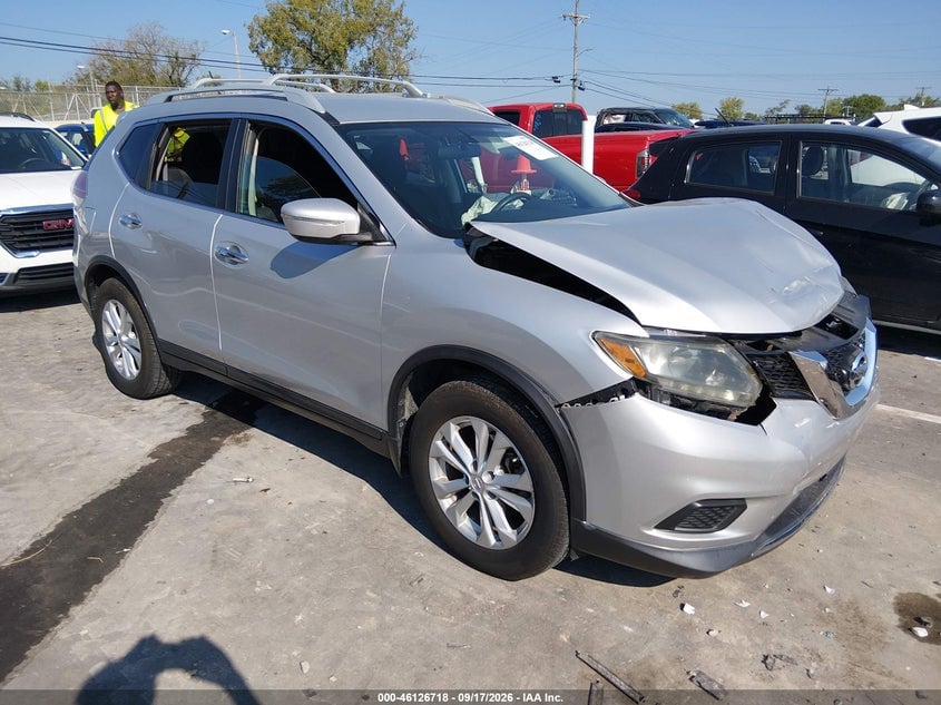 2014 NISSAN ROGUE SV | 5N1AT2MT5EC754766 | UPCARS