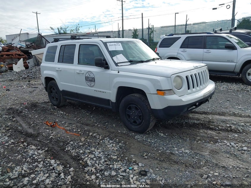 2014 JEEP PATRIOT SPORT | 1C4NJPBA5ED502780 | UPCARS