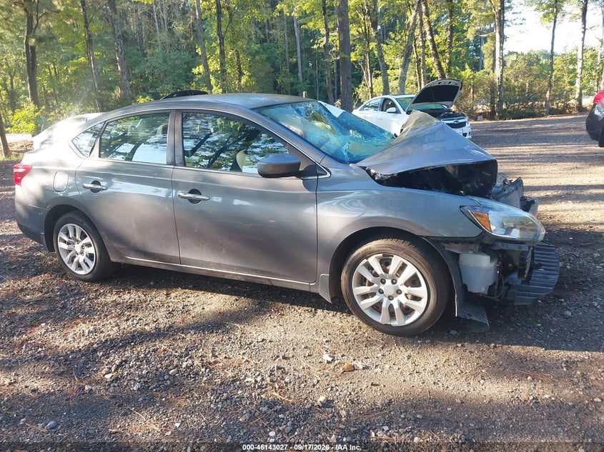 2016 NISSAN SENTRA S | 3N1AB7AP9GY311156 | UPCARS