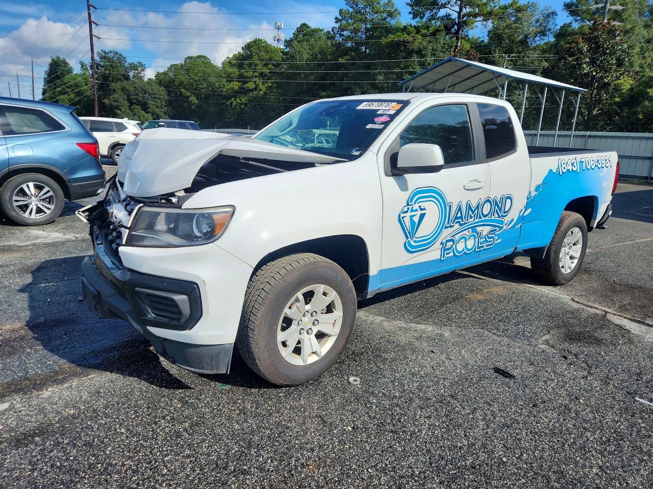 2021 CHEVROLET COLORADO LT | 1GCHSCEA2M1270606 | UPCARS