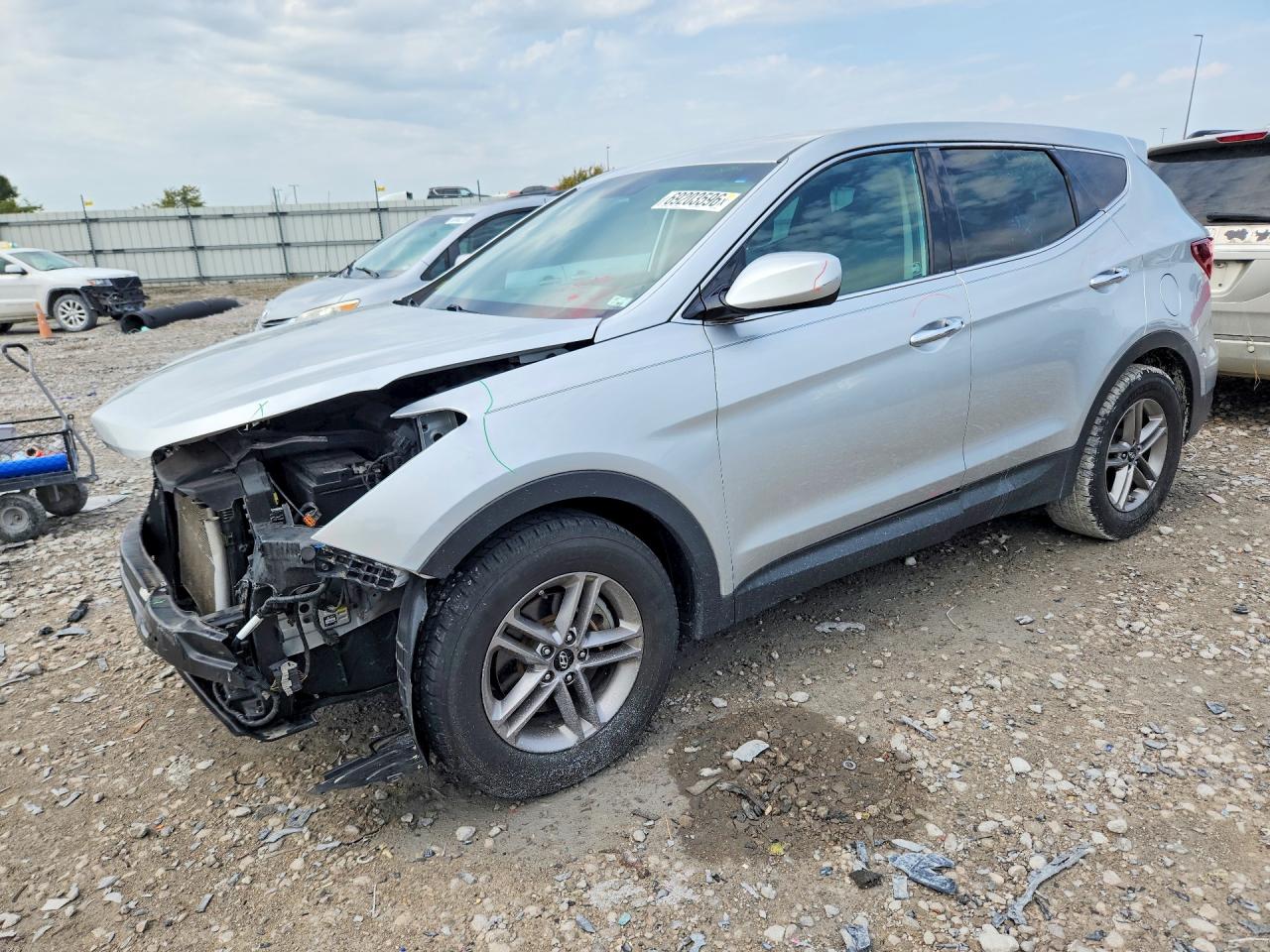 2017 HYUNDAI SANTA FE 2.4L | 5XYZTDLB9HG474053 | UPCARS