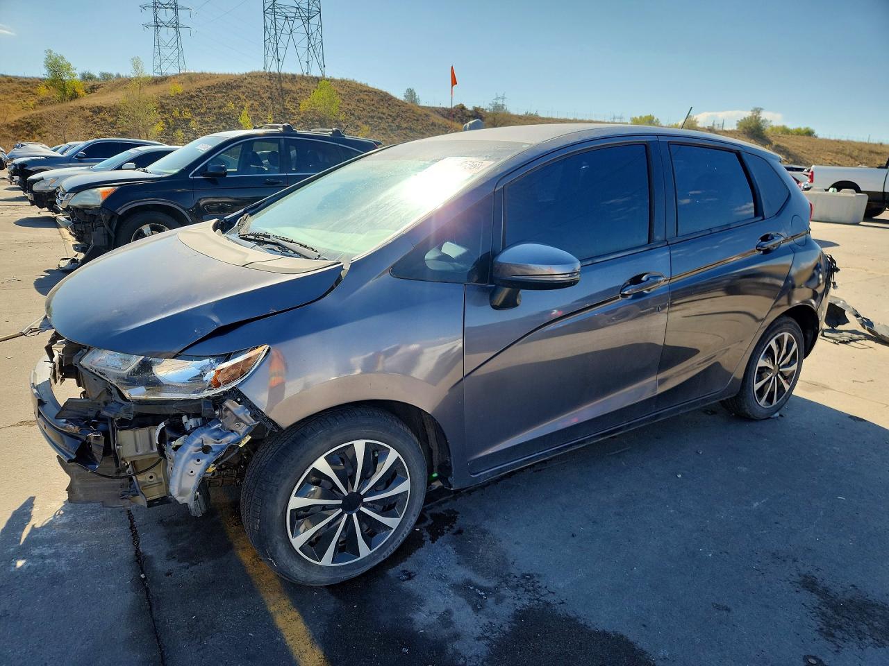 2019 HONDA FIT LX | 3HGGK5H47KM733581 | UPCARS