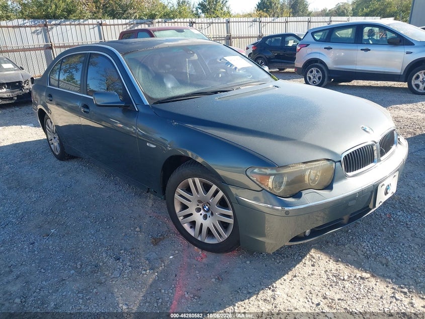 2003 BMW 745LI | WBAGN63423DR19168 | UPCARS