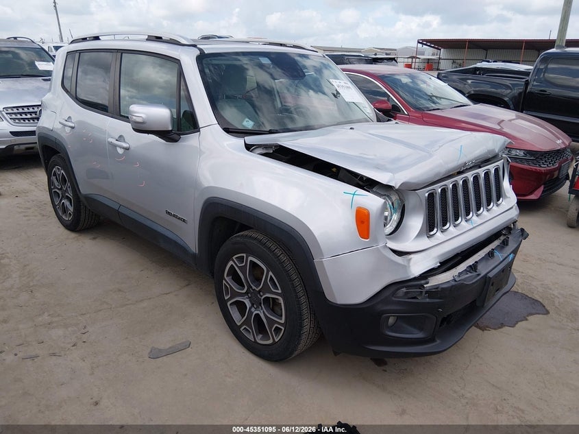 2016 JEEP RENEGADE LIMITED | ZACCJADT2GPE12090 | UPCARS