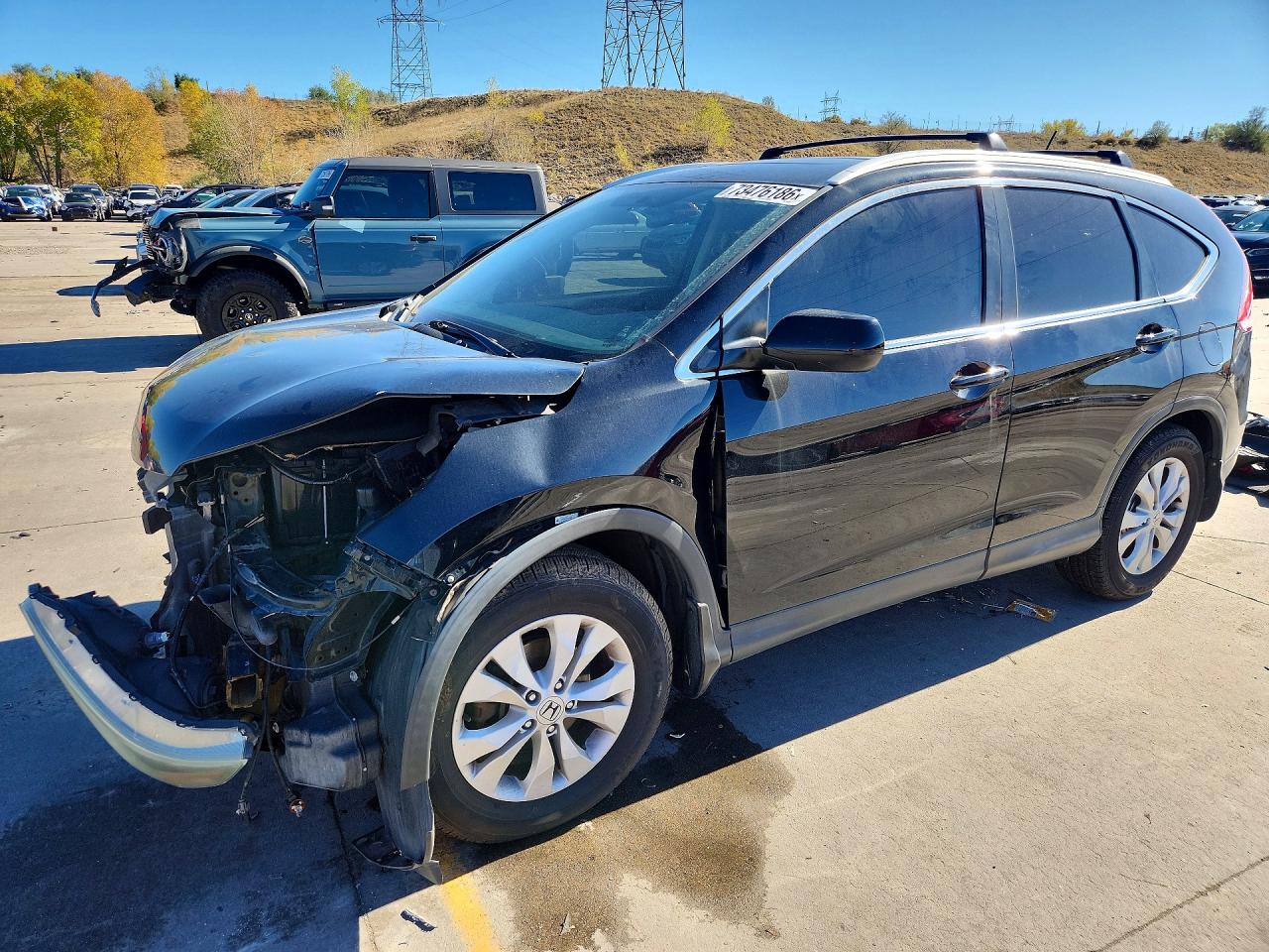 2014 HONDA CRV EXL | 2HKRM4H78EH724369 | UPCARS