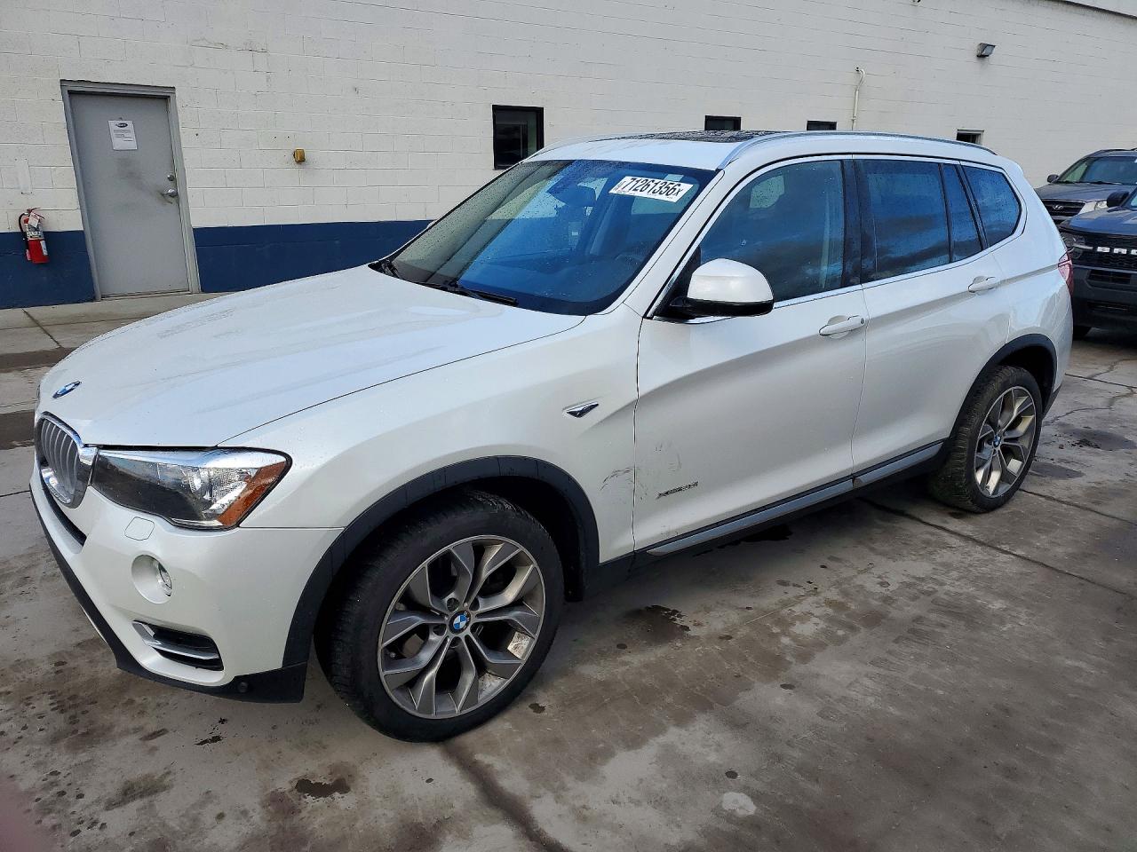 2016 BMW X3 XDRIVE28I | 5UXWX9C50G0D71821 | UPCARS