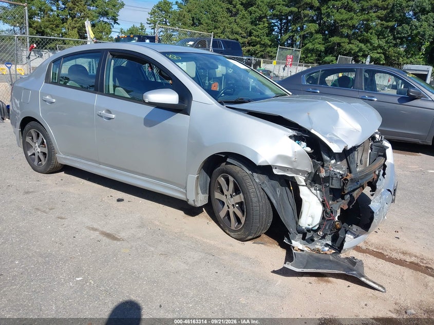 2012 NISSAN SENTRA 2.0 SR | 3N1AB6APXCL613895 | UPCARS