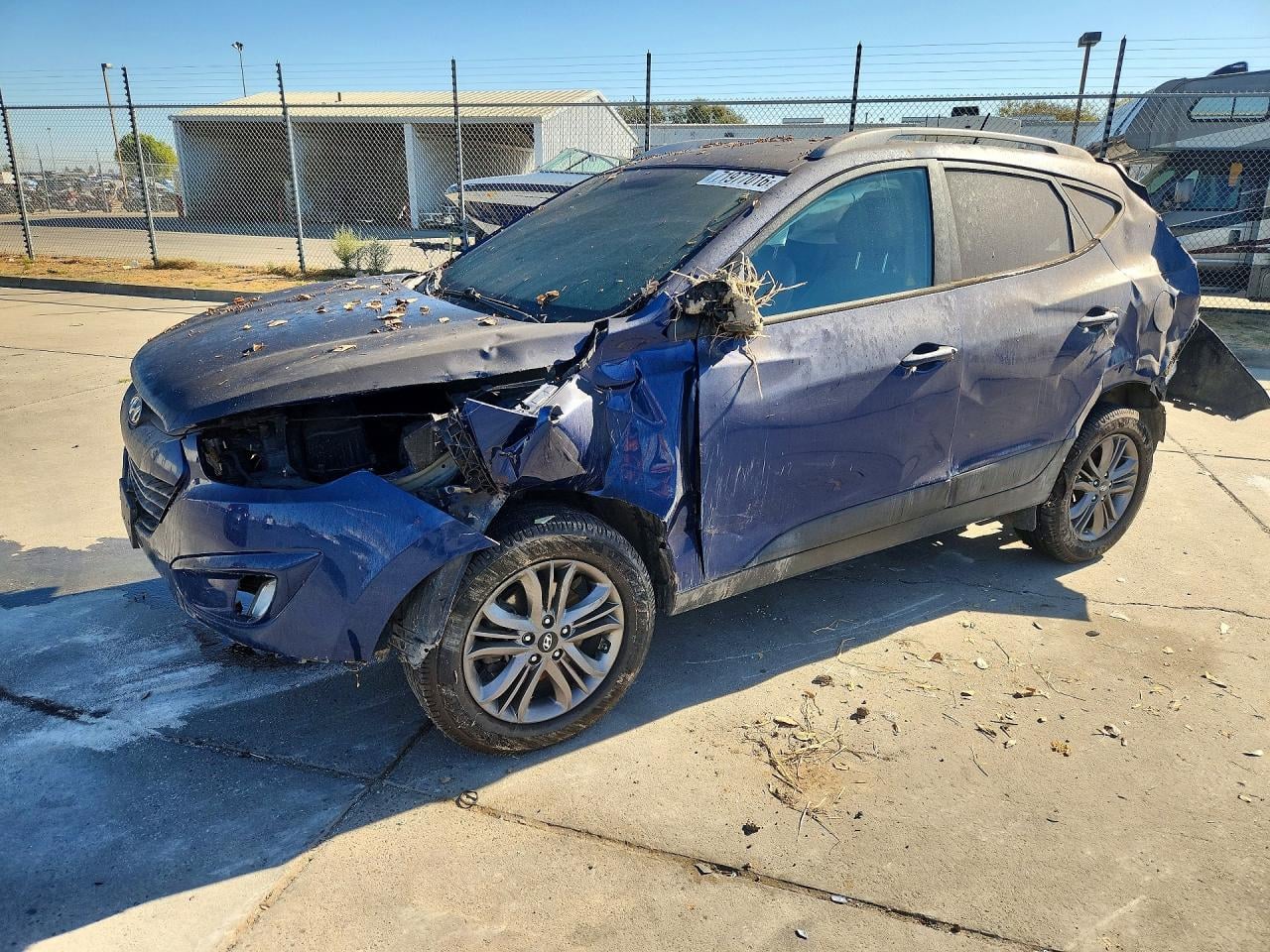 2014 HYUNDAI TUCSON SE | KM8JUCAG8EU899658 | UPCARS