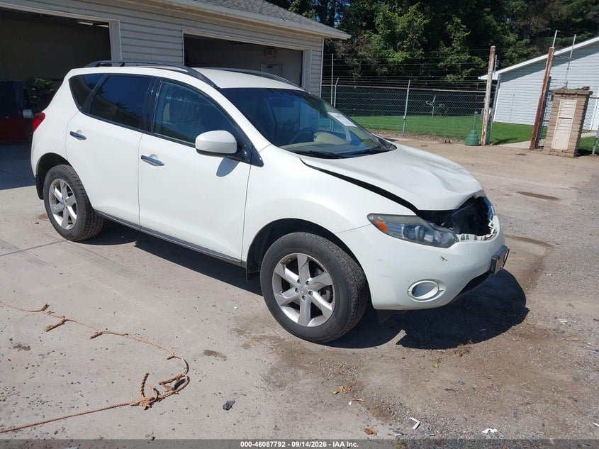 2009 NISSAN MURANO S | JN8AZ18W59W112056 | UPCARS