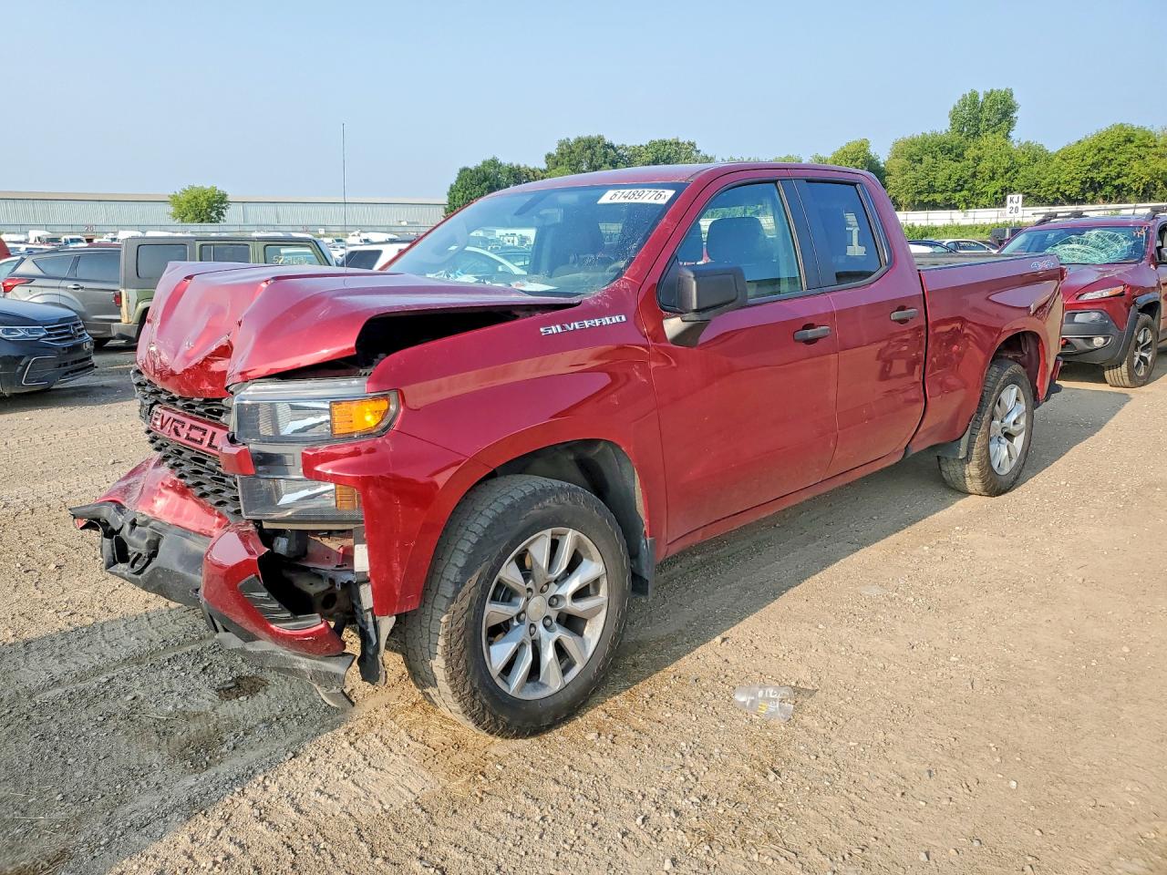 2019 CHEVROLET SILVERADO K1500 CUSTOM | 1GCRYBEF6KZ379190 | UPCARS