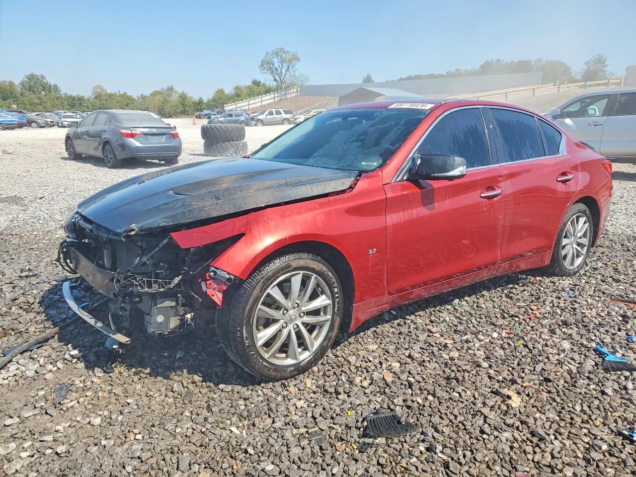 2014 INFINITI Q50 PREMIUM | JN1BV7AR8EM705521 | UPCARS