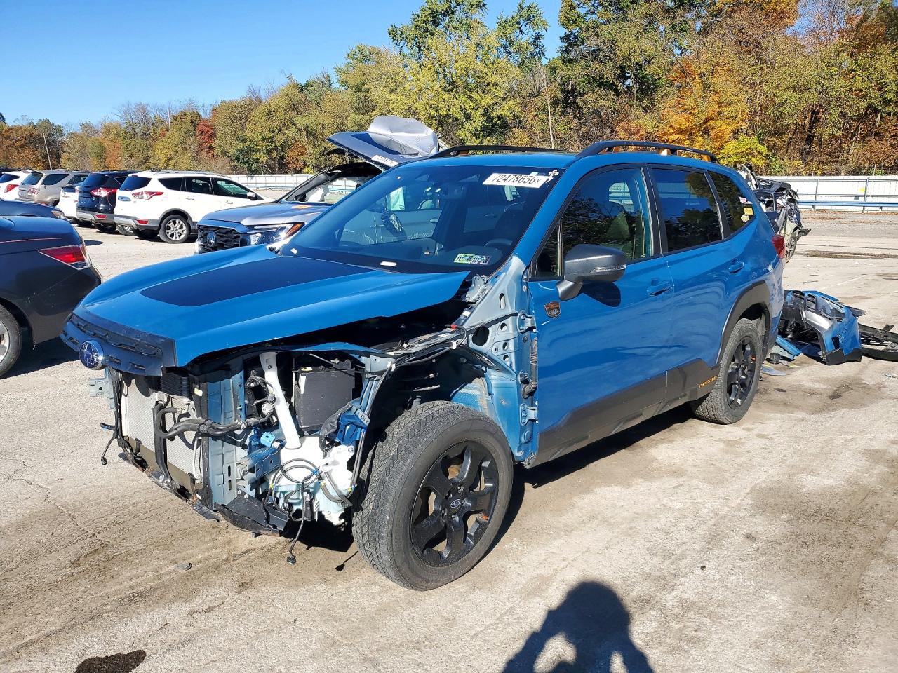 2022 SUBARU FORESTER WILDERNESS | JF2SKAMC7NH426761 | UPCARS