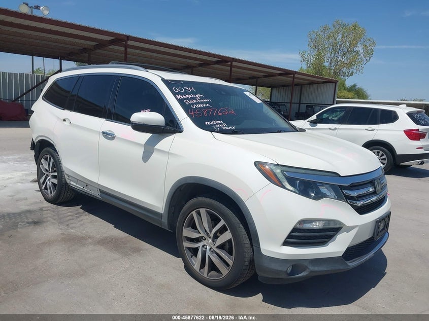 2018 HONDA PILOT ELITE | 5FNYF6H05JB046192 | UPCARS