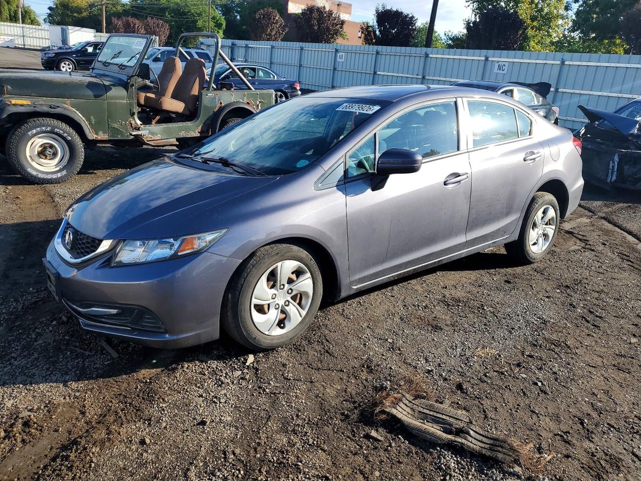 2015 HONDA CIVIC LX | 19XFB2F56FE283748 | UPCARS